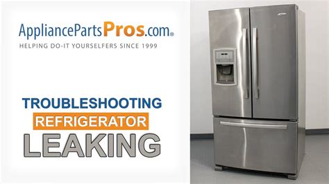 Refrigerator Leaking Water: Top 8 Reasons and Fixes for。